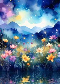 Stardust Flower Mirror in the Field Vo.1