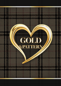 Gold Heart - Plaid  - 01 DD-12