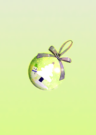 Christmas light green @ winter feature