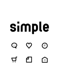 Simple icon [monotone] No.195