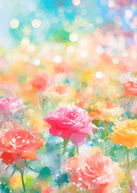 薔薇(バラ)の花の着せかえ(R3526)