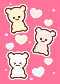 Lovely pastel gummy bear 27