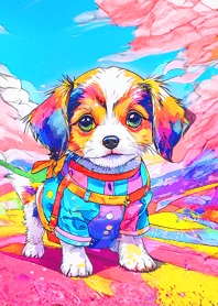 Dog looking this way09_JP