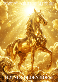 Flying Golden Horse Financial Luck 11