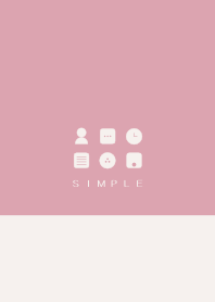 SIMPLE(beige pink)V.264b