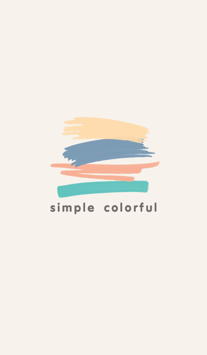 A SIMPLE COLORFUL