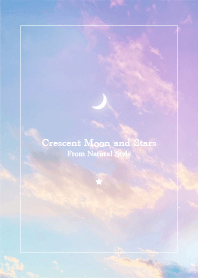 Crescent moon and stars #39