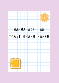 MARMALADE JAM TOAST GRAPH PAPER/LIGHT PU