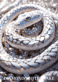 Diamond and white snake 34