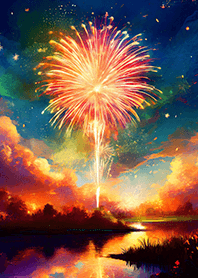 Beautiful Fireworks Theme#799