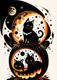 halloween cat 7C10De