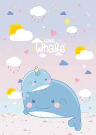 Whale Unicorn Cute Cloud Sweet
