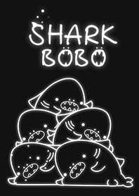 Shark Bobo - Black and white
