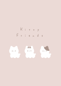 Kitty Friends (NL)/pink beige LB