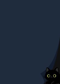 corner black cat_black