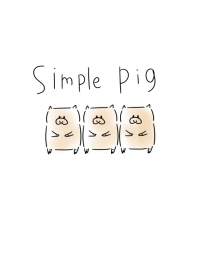 簡單 一頭豬
