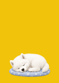 Baby Samoyed02 yellow JP