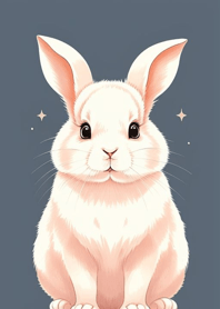 Fluffy rabbit YBP4D
