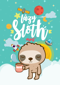 Sloth Lazy Galaxy Mint