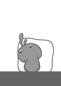 rabbit staring-111