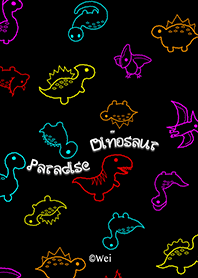 Dinosaur Paradise 07 Black (JP)