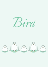 Bird 002-2 (Small bird/Mint)