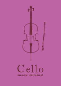 Cello gakki wakamurasaki