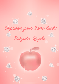Improve your Love luck! Pinkgold apple J