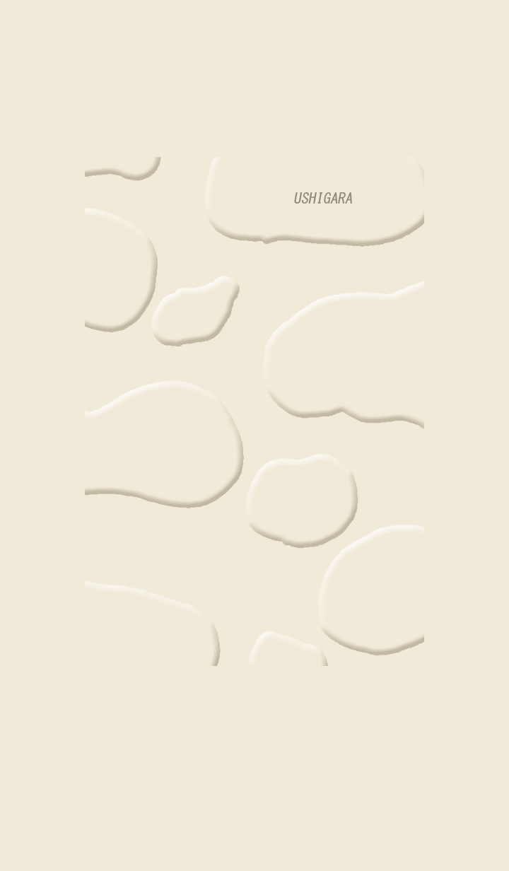 The cow pattern. Beige.