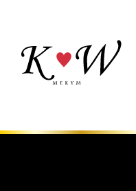 LOVE INITIAL - K&W 6