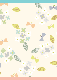 Spring flowers04 on P&B