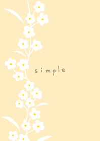 White small flowers vertical19 Japan