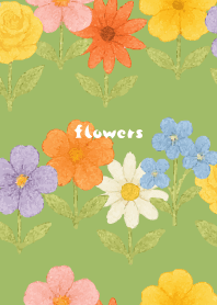 Flowers a la carte06 moss green