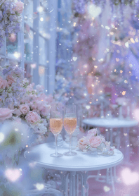 Green Crystal Garden Tea Time