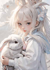 Rabbit Cat Dog Girl nVZEA