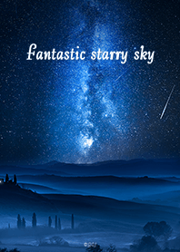 Fantastic starry sky from Japan