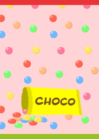 I wanna eat chocolate on red