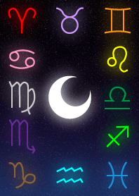 新月與十二星座