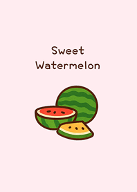 涼しげなスイカ（ピーチパウダー）