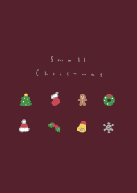ちいさなクリスマス。ボルドー