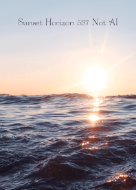 Sunset Horizon 537 Not AI