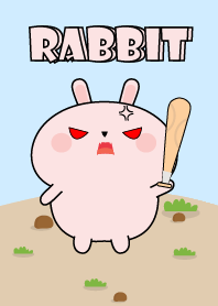 Emotions Cute Pink Rabbit Theme