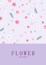 FLOWER PURPLE -NATURAL- 8