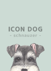 ICON DOG - schnauzer - PASTEL GR/01