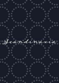 北欧風ドットサークル