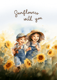 Couple : Sunflowers with you V.2