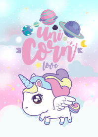Unicorn Love Galaxy Sweet