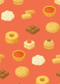 sweet treats2 on red & yellow