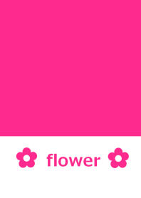 ピンクと花 ２