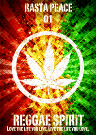 Rasta peace reggae spirit 7 Lucky 1